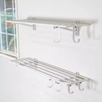 StoreYourBoard Étagères murales de garage Bristol 30,5 cm x 122 cm | Paquet de 2 | Blanc
