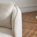 Canapé bouclé incurvé 3 places Christopher Knight Home Lindsay Elegance 82