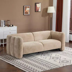Canapé 3 places Christopher Knight Home Thodore Elegance 83, forme vague