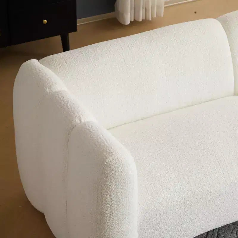 Canapé 3 places Christopher Knight Home Thodore Elegance 83, forme vague