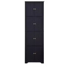 Kings Brand Furniture - Armoire de rangement de cuisine à 4 niveaux Lyons 68 avec 8 portes