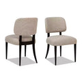 Jennifer Taylor Home Harriet Split Back Upholstered Dining Side Chair, Set of 2
