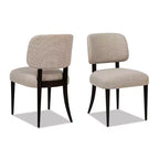 Jennifer Taylor Home Harriet Split Back Upholstered Dining Side Chair, Set of 2