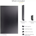 Tablette de rack 1U à usage intensif StarTech.com - Profondeur réglable - Modèle ADJSHELFHD
