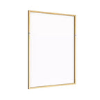PexFix Lot de 2 miroirs muraux en aluminium à bords fins