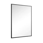 PexFix Lot de 2 miroirs muraux en aluminium à bords fins