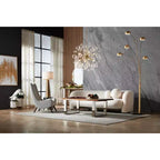Miroir mural Possini Euro Design Possini Euro Drayden 31 x 31 triangles dorés
