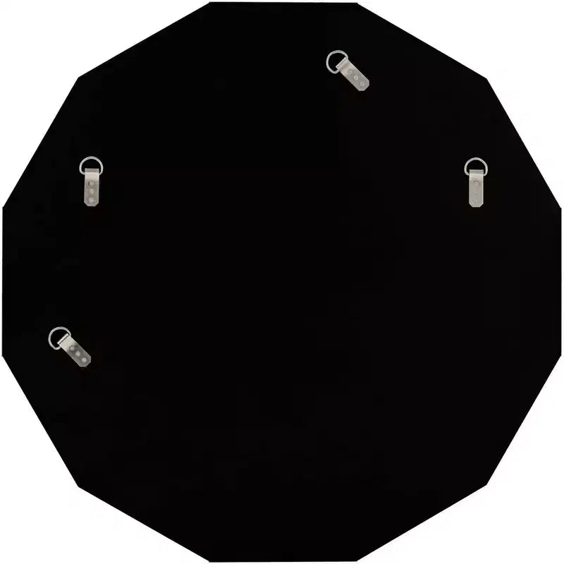Miroir mural Possini Euro Design Possini Euro Drayden 31 x 31 triangles dorés