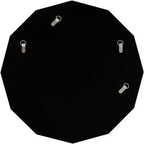 Miroir mural Possini Euro Design Possini Euro Drayden 31 x 31 triangles dorés