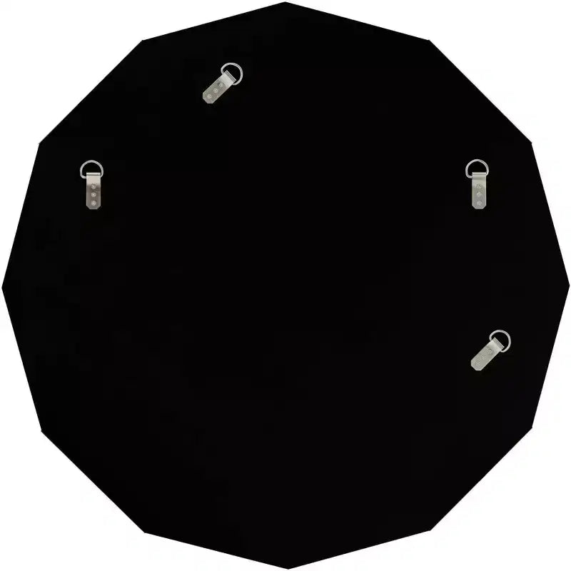 Miroir mural Possini Euro Design Possini Euro Drayden 31 x 31 triangles dorés