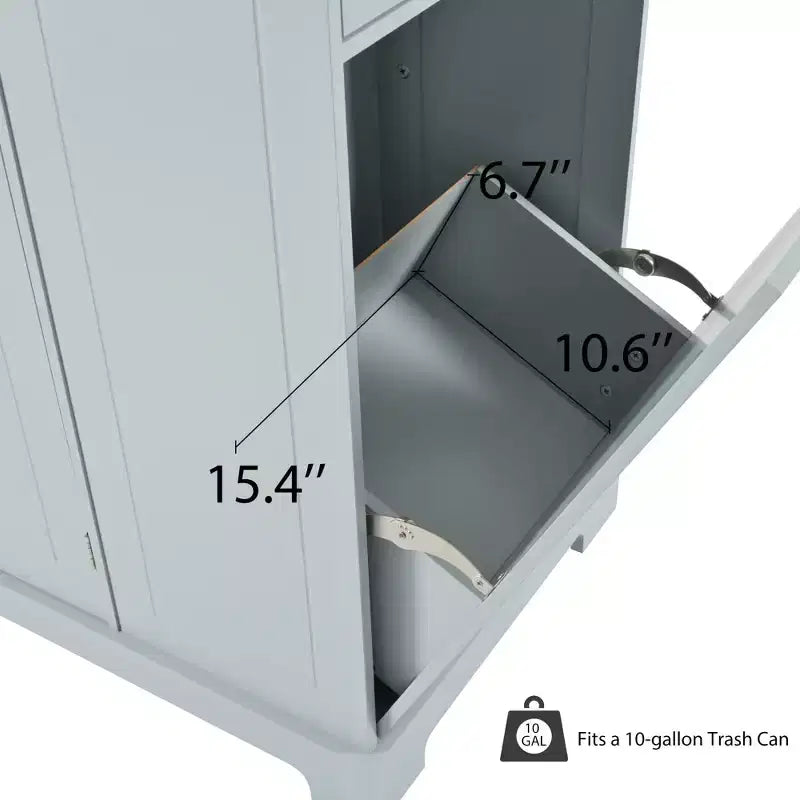 Îlots de cuisine de style classique Whisen sur 5 roulettes avec 3 tiroirs et 3 étagères latérales ouvertes