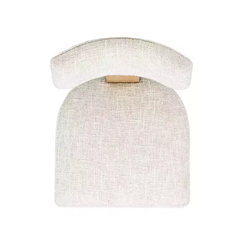 Jennifer Taylor Home Penny Tabouret de comptoir rembourré à dossier rond arqué, ensemble de 2