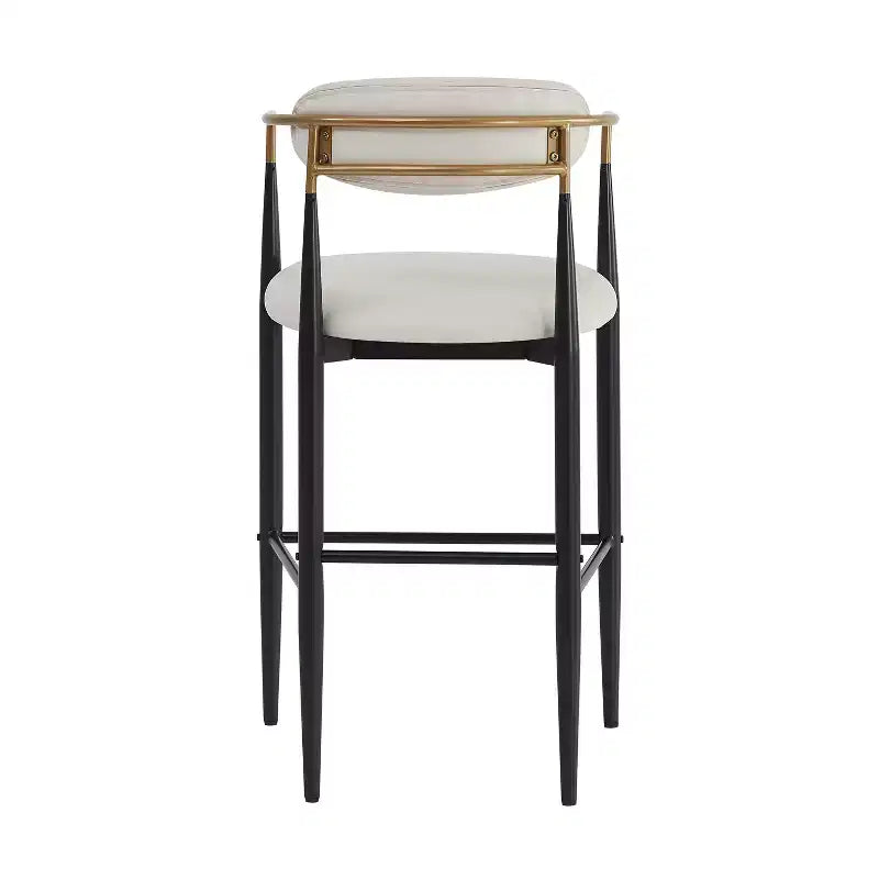 Tabourets de bar Christopher Knight Home Harrington en tissu et fer, 75,5 cm (Lot de 2)