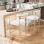 Tabourets de bar Christopher Knight Home Harrington en tissu et fer, 75,5 cm (Lot de 2)