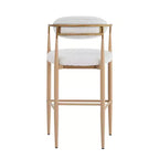Tabourets de bar Christopher Knight Home Harrington en tissu et fer, 75,5 cm (Lot de 2)