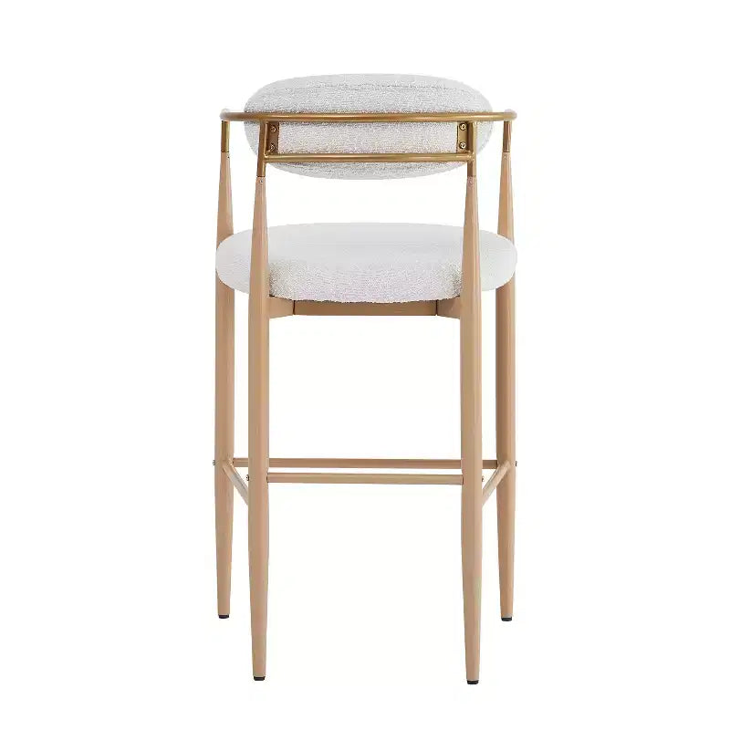 Tabourets de bar Christopher Knight Home Harrington en tissu et fer, 75,5 cm (Lot de 2)