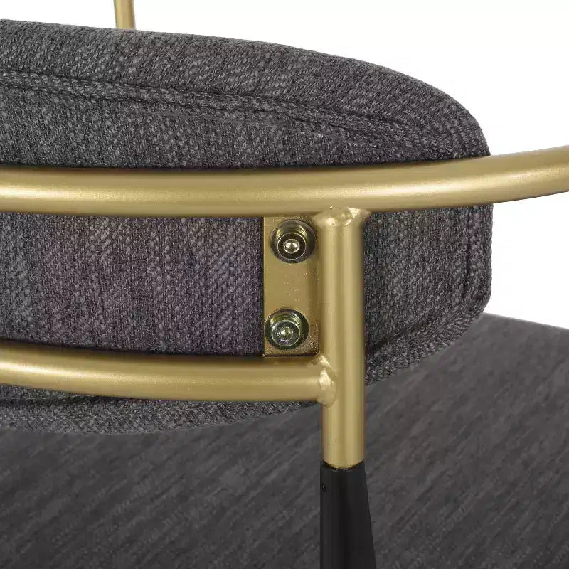 Tabourets de bar Christopher Knight Home Harrington en tissu et fer, 75,5 cm (Lot de 2)