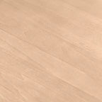 Lit King en bois massif Plank+Beam Duo avec tête de lit à panneaux, aucun sommier tapissier requis