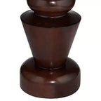 Table piédestal 55 Downing Street Glenn de 76 cm de large en placage de chêne