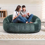 Canapé-poire GDFStudio Anna Chenille Tufted 57,06" L avec 2 coussins