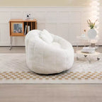 Canapé-poire GDFStudio Anna Chenille Tufted 57,06" L avec 2 coussins