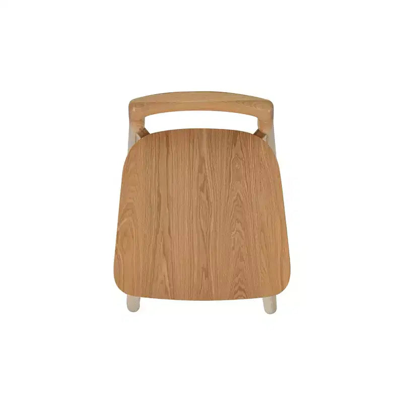 Jennifer Taylor Home Sven 26.5 Tabouret de comptoir en bois, dossier bas, moderne et minimaliste