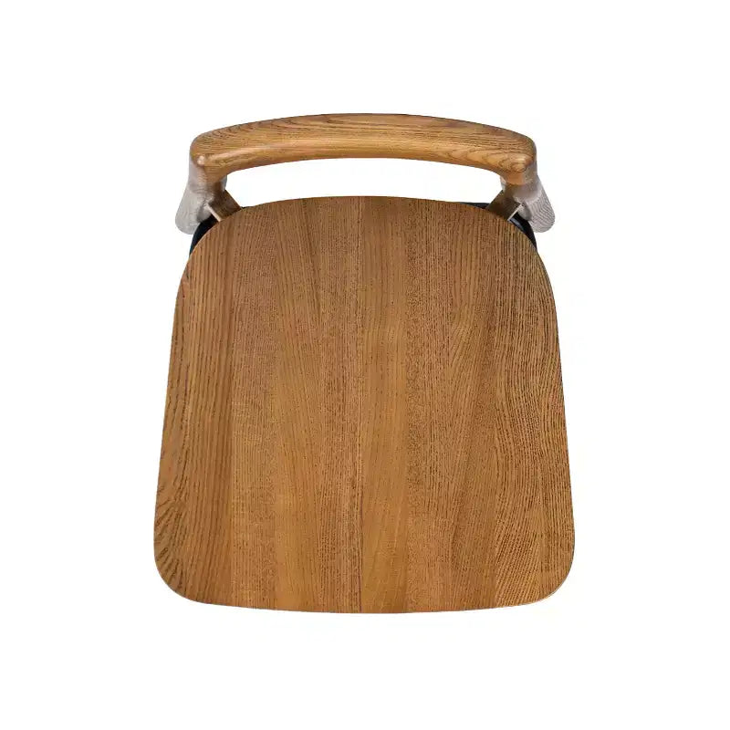 Jennifer Taylor Home Sven 26.5 Tabouret de comptoir en bois, dossier bas, moderne et minimaliste