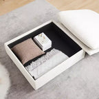 Christopher Knight Home Nelly Pouf de rangement en velours côtelé de 93 cm