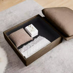 Christopher Knight Home Nelly Pouf de rangement en velours côtelé de 93 cm
