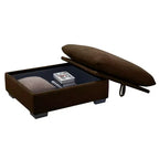 Christopher Knight Home Nelly Pouf de rangement en velours côtelé de 93 cm