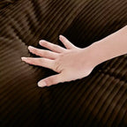 Christopher Knight Home Nelly Pouf de rangement en velours côtelé de 93 cm