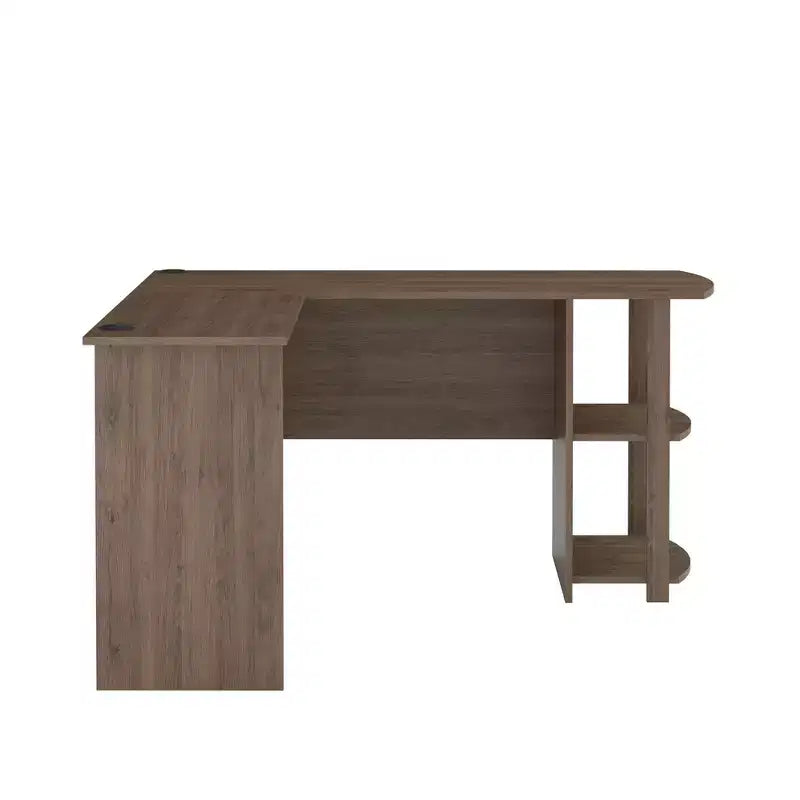 Bureau d'angle Dakota avec étagères