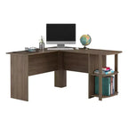 Bureau d'angle Dakota avec étagères
