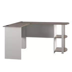 Bureau d'angle Dakota avec étagères