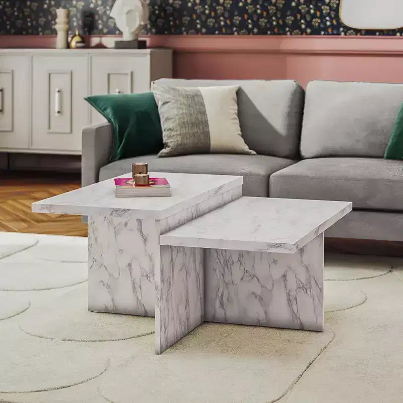 Table basse à deux niveaux Brielle CosmoLiving