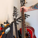 Support à guitares StoreYourBoard Headliner à 10 fentes | Noir