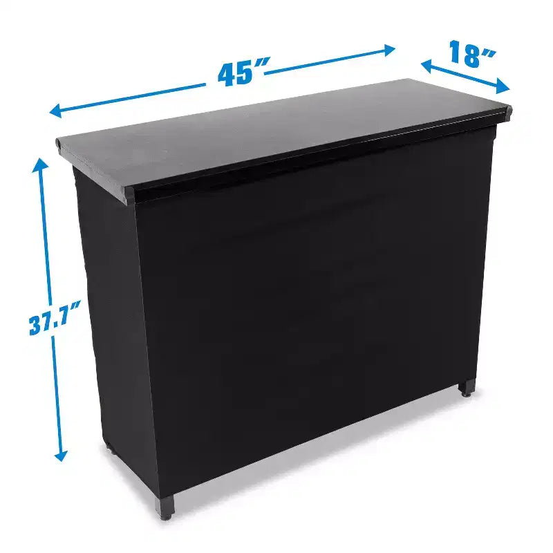 GoPong GoBar PRO Comptoir de bar portable pop-up de qualité commerciale - Événements intérieurs et extérieurs