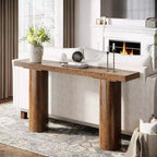Console étroite en bois Lantine 63