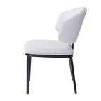 Christopher Knight Home Enoch Chaises de salle à manger modernes rembourrées en similicuir (Lot de 2)