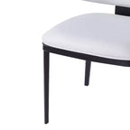 Christopher Knight Home Enoch Chaises de salle à manger modernes rembourrées en similicuir (Lot de 2)