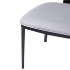 Christopher Knight Home Enoch Chaises de salle à manger modernes rembourrées en similicuir (Lot de 2)