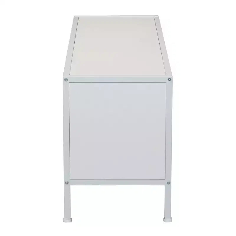 Meuble TV Household Essentials Jamestown avec compartiments de rangement