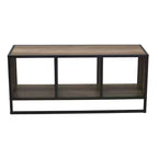 Meuble TV Household Essentials Jamestown avec compartiments de rangement