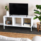 Meuble TV Household Essentials Jamestown avec compartiments de rangement