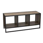 Household Essentials Jamestown TV Stand with Storage Compartments