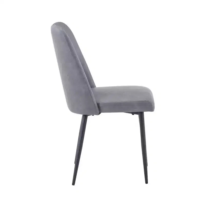 Jofran, Chaise de salle à manger moderne du milieu du siècle en similicuir (lot de 2)