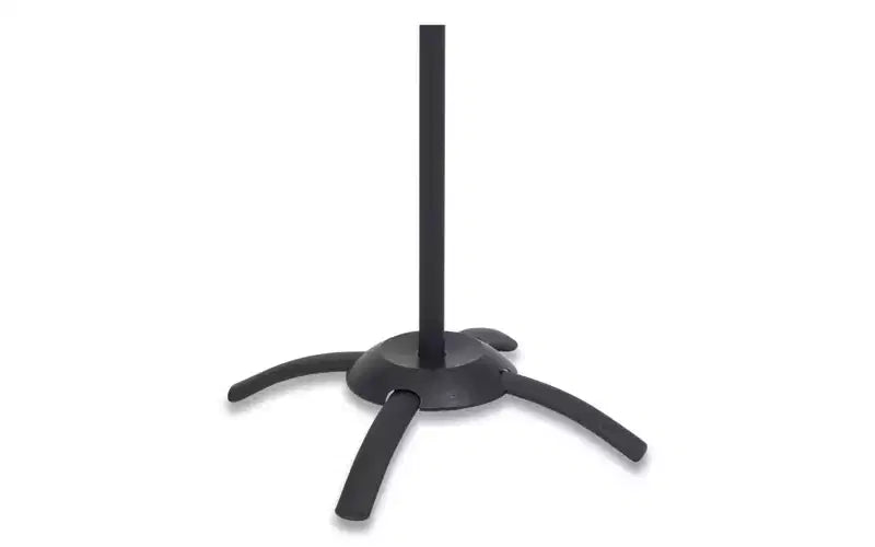 Porte-manteau Alba CLEO, support autoportant, dix patères, acier/plastique, 50,17 x 50,17 x 175,01 cm (l x P x H), noir