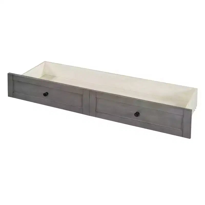 Lit escamotable grand lit/deux places avec grands tiroirs et ports USB - ModernLuxe