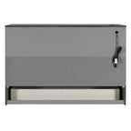 Lit escamotable grand lit/deux places avec grands tiroirs et ports USB - ModernLuxe