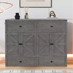 Lit escamotable grand lit/deux places avec grands tiroirs et ports USB - ModernLuxe